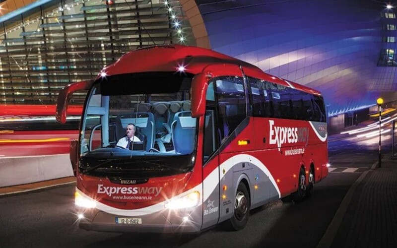 Bus Eireann support banner